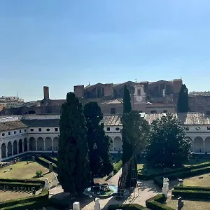 Maison d'hôtes X2 Con Splendida Vista Sulle Terme Di Diocleziano E Sul Chiostro Di Michelangelo, Rome